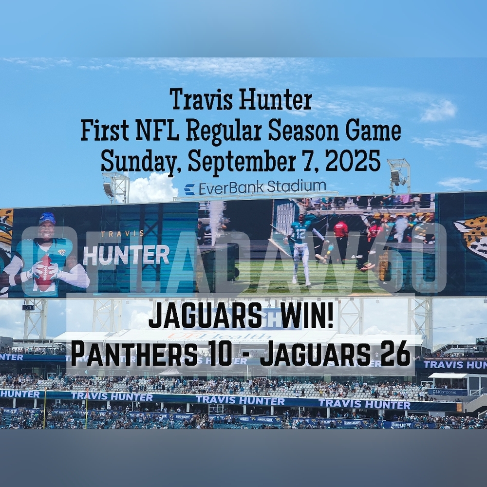 JACKSONVILLE JAGUARS T-SHIRT BY NFL TEAM APPAREL NWT - Picture 5 of 5